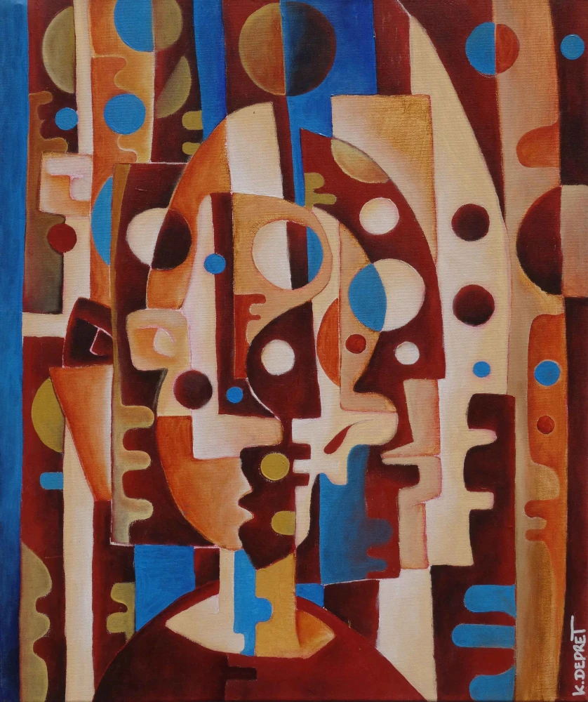 Kim Depret artiste peintre